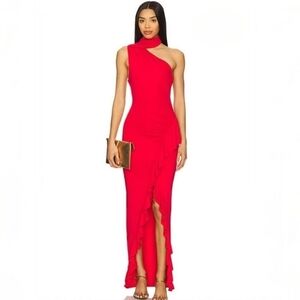 superdown Sardina Maxi Dress In Red 
Size XS